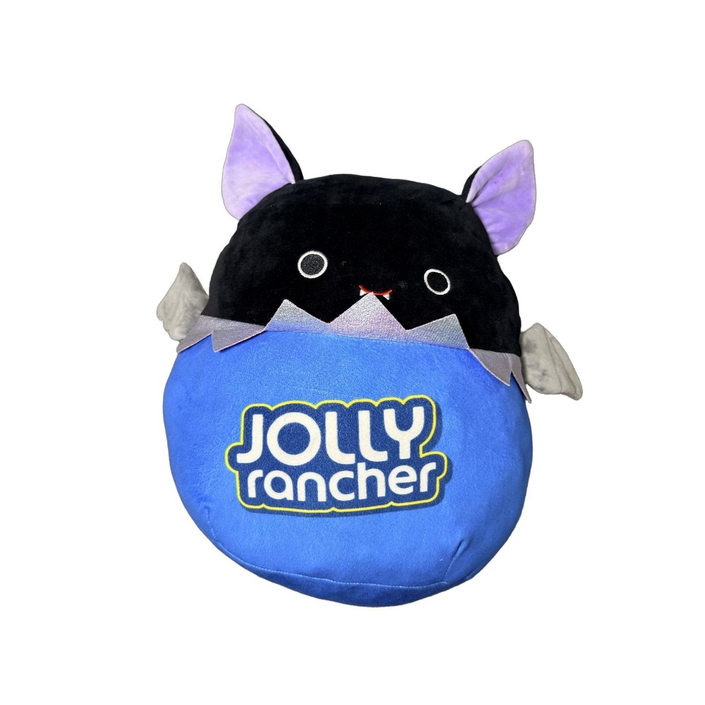 Squishmallows Jolly Rancher Blue Bat Plush Toy Halloween Stuffed Animal